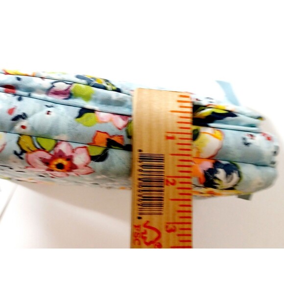 Vera Bradley RFID 3-in-one Wallet Wristlet Crossbody Bag Floating Garden - Picture 10 of 11